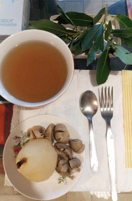 Infusion des herbes et fruits pour soulager l'indigestion